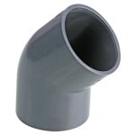 ПВХ 45° отвод